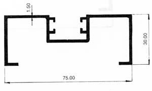 alumunium Shopfront-750