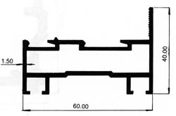 alumunium Window-Pivoted Window