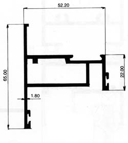 alumunium Window-Series 50 Window