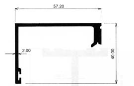 alumunium Window-Series 50 Window