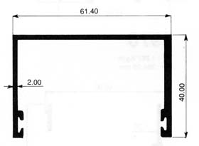 alumunium Window-Series 50 Window