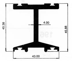 alumunium Window-Series 50 Window