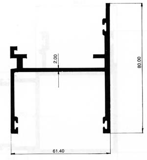 alumunium Window-Series 50 Window