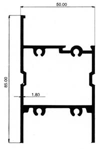alumunium Window-Series 50 Window