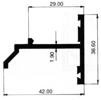 alumunium Window-Top Hung Window